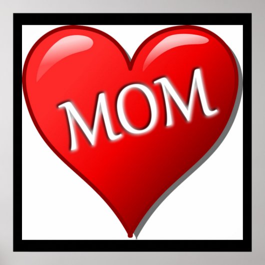 IK HOOP VAN MOM POSTER (Voorkant)