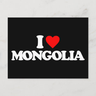IK HOOP VAN MONGOLIA BRIEFKAART