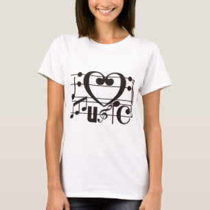 IK HOOP VAN MUZIEK T-SHIRT