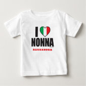 IK HOOP VAN NONNA gepersonaliseerd Cute White (Voorkant)