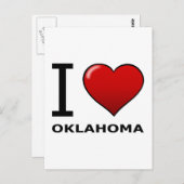 IK HOOP VAN OKLAHOMA BRIEFKAART (Voorkant / Achterkant)