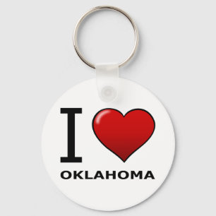 IK HOOP VAN OKLAHOMA SLEUTELHANGER