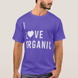 IK HOOP VAN ORGANISCHE Vegan Vegetarian Fun Statem T-shirt
