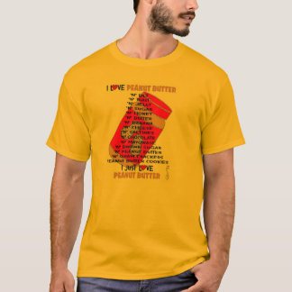 IK HOOP VAN PEANUT BUTTER T-SHIRT