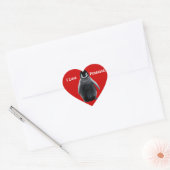 IK HOOP VAN PENGUINES Cute Heart Stickers (Envelop)