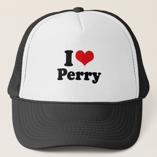 IK HOOP VAN PERRY TRUCKER PET (Voorkant)