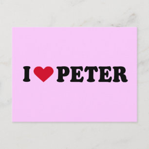 IK HOOP VAN PETER BRIEFKAART