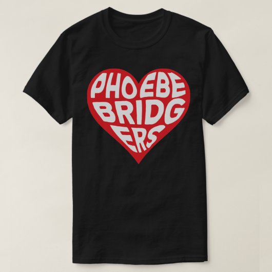 IK HOOP VAN PHOEBE BRIDGERS Sticker T-shirt (Design voorkant)