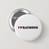 IK HOOP VAN RAYMOND RONDE BUTTON 5,7 CM (Voorkant /achterkant)