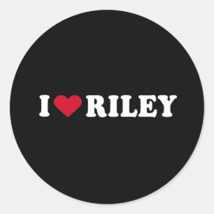 IK HOOP VAN RILEY RONDE STICKER