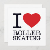 IK HOOP VAN ROLLER SKING SAVE THE DATE (Voorkant / Achterkant)