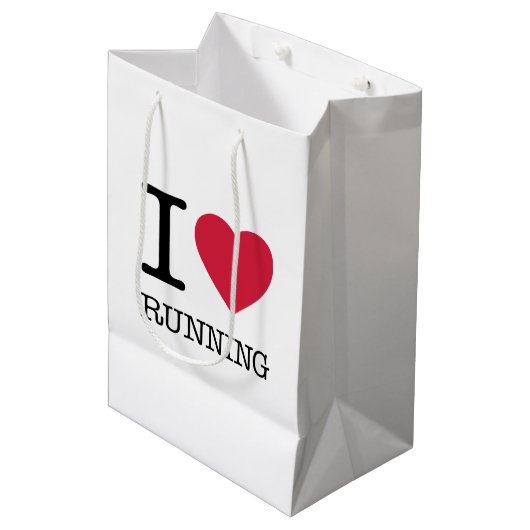 IK HOOP VAN RUNNING MEDIUM CADEAUZAKJE (Voorkant Gekanteld)