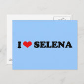 IK HOOP VAN SELENA BRIEFKAART (Voorkant / Achterkant)