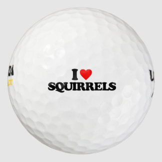 IK HOOP VAN SQUIRRELS GOLFBALLEN
