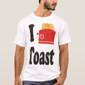 IK HOOP VAN TOAST T-SHIRT (Voorkant)