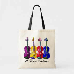 IK HOOP VAN VIOLINS-BAG TOTE BAG