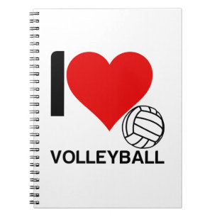 IK HOOP VAN VOLLEYBALL NOTITIEBOEK