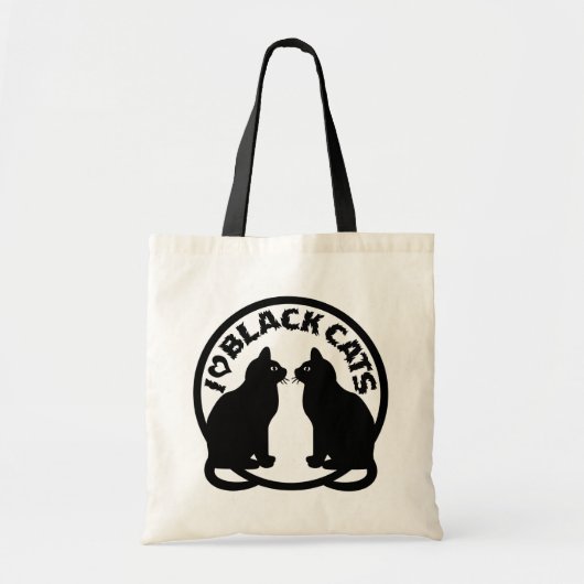 IK HOOP VAN ZWARTE KATTEN TOTE BAG (Voorkant)