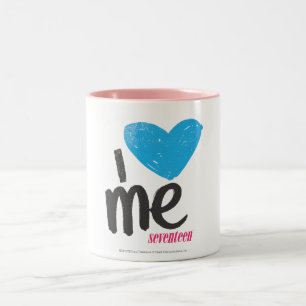 Ik hoor Aqua Tweekleurige Koffiemok