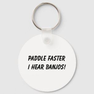 IK HOOR BANJOS! SLEUTELHANGER