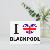 Ik hoor Blackpool. Briefkaart (Staand voorkant)