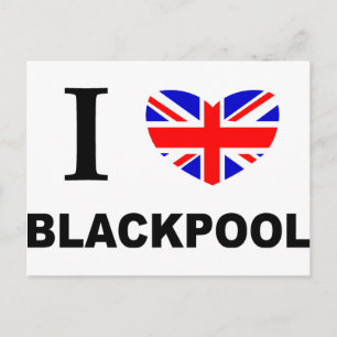 Ik hoor Blackpool. Briefkaart