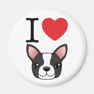 Ik hoor Boston Terriers Magneet