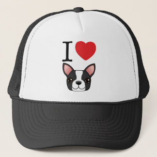 Ik hoor Boston Terriers Trucker Pet
