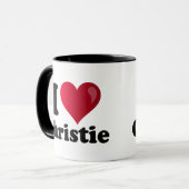 Ik hoor Chris Christie Mok (Voorkant links)