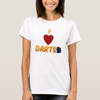 Ik hoor Darts Dames Babydoll T-shirt