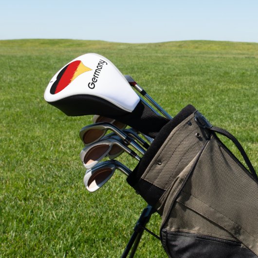 Ik hoor Duitse vlag Golfheadcover (Insitu)