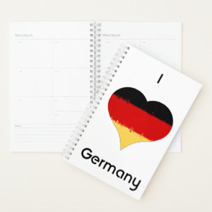 Ik hoor Duitse vlag Planner