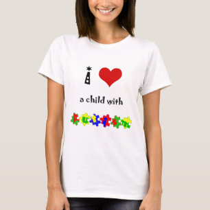 Ik hoor een kind met autisme t-shirt