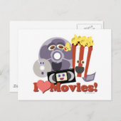 Ik hoor films! briefkaart (Voorkant / Achterkant)