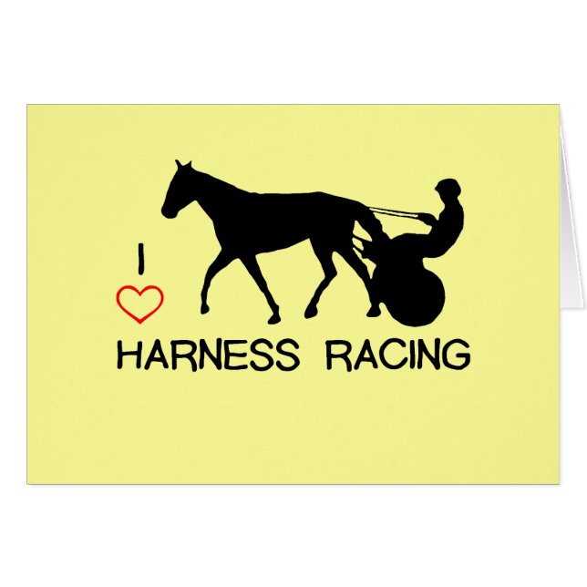 Ik hoor Harness Racing (Voorkant Horizontaal)