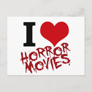 Ik hoor Horror-films Briefkaart