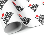 IK HOOR JAZZ MUSIC CADEAUPAPIER (Rol Hoek)