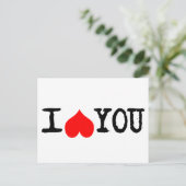 Ik hoor je  briefkaart (Staand voorkant)