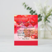 Ik hoor je feestdagenkaart (Staand voorkant)