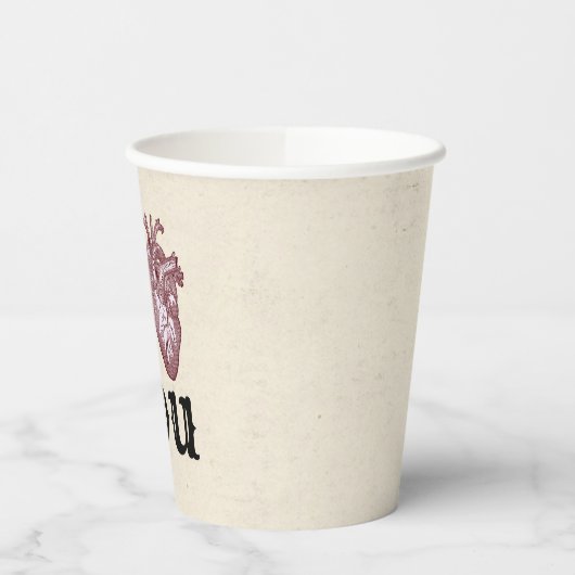 Ik hoor je papieren kopjes papieren bekers (Links)