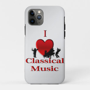 Ik hoor klassieke muziek iPhone 11 pro hoesje