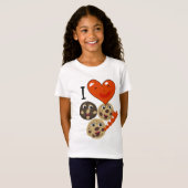 Ik hoor koekjes t-shirt (Voorkant volledig)