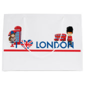 Ik hoor Londen met een telefooncel en meer Groot Cadeauzakje (Voorkant)