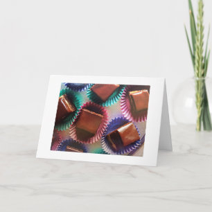 IK HOOR MEER VAN "JULLIE" DAN CHOCOLAAT FEESTDAGEN KAART