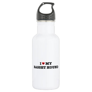 Ik hoor mijn Basset Hond Waterfles