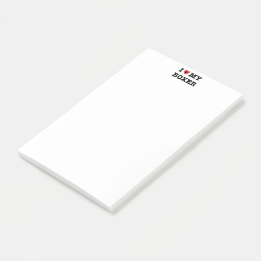Ik hoor mijn boxer post-it® notes (Schuin)