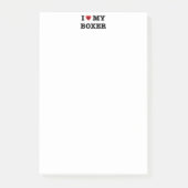 Ik hoor mijn boxer post-it® notes (Voorkant)
