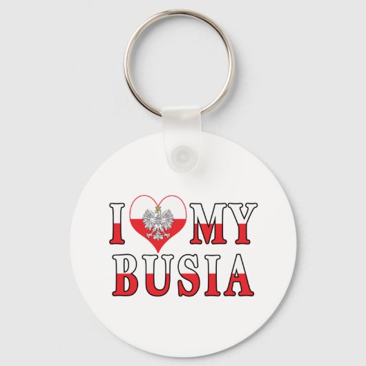 Ik hoor mijn busia sleutelhanger (Voorkant)