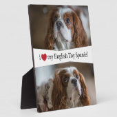 Ik hoor mijn Engelse Speelgoed Spanje Fotoplaat (Zijkant)