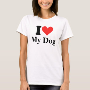 Ik hoor mijn hond t-shirt